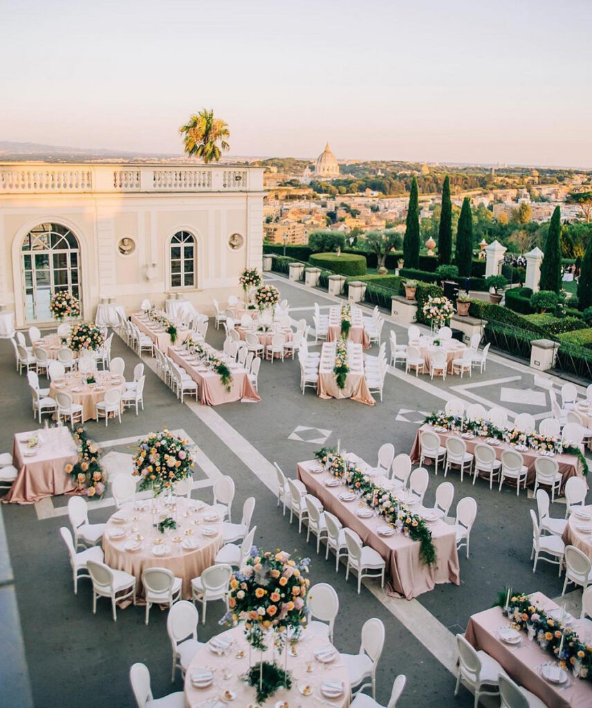 Lisa Elle Weddings - Palazzo Miani - Rome - wedding venue