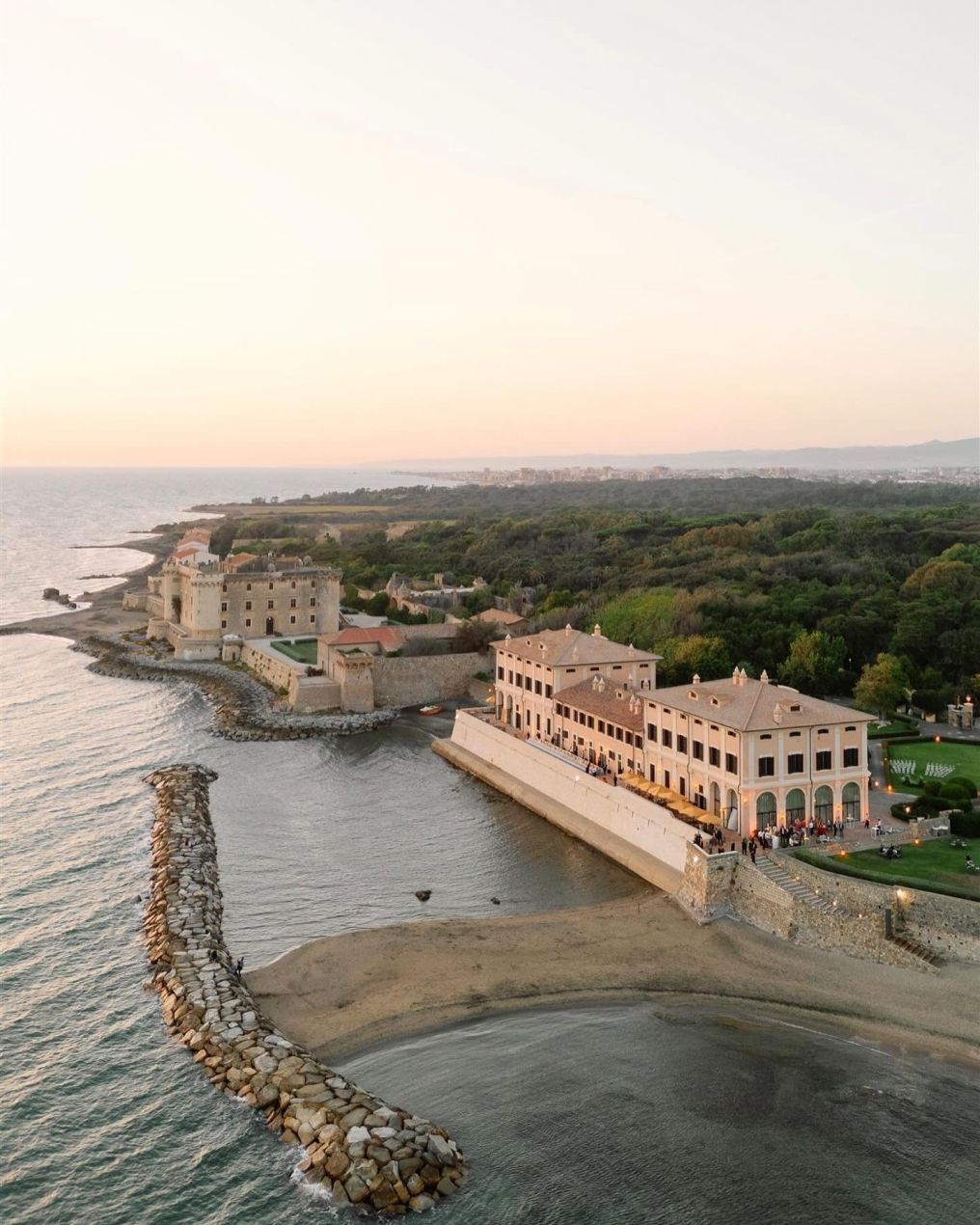 destination wedding planner la posta vecchia rome italy 8